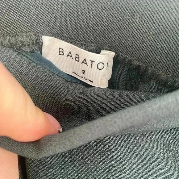 Babaton Cohen Pant in Green 2 Small - Picture 8 of 9